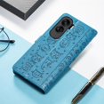 thumbnail image 4 of Funda Cartera FOXDOCK para Honor 90 Lite , Flip PU con Relieve de Gatos y Perros, Tarjetero y Soporte, 4 of 6