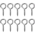 thumbnail image 1 of Tornillos De Ojal, Ganchos De Tornillo De Ojal, Pernos De Ojo, Acero Inoxidable, Paquete De 25 Sailing Electrónica, 1 of 3