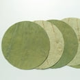 thumbnail image 1 of KAKOWELY 100 hojas de loto secas para platos de sushi, forma redonda, envoltura de alimentos, decoración para fiestas, revestimiento natural para cocinar, material seguro y saludable., 1 of 4