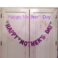 thumbnail image 5 of GOOHOCHY  Latte Flowers for Mother's Day Mothers Decorations Hanging Banner Happy Garlands Rosy, 5 of 7