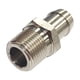 thumbnail image 1 of Conector de lengüeta cromado,Conector de lengüeta cromada de 1/2 pulgada NPT a 5/8 pulgada,Conector de manguera de calentador de entrada NPT de 1/2 pulgada,Piezas de repuesto para conector de, 1 of 8