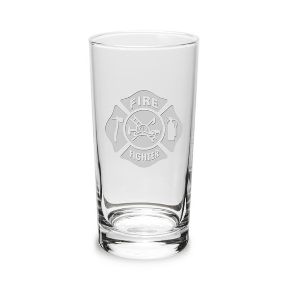 Firefighter 10 oz Classic High Ball Glass