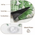 thumbnail image 6 of St. Patrick's Area Rugs 5'x7', Small Throw Rugs for Laundry Room Playroom, Lucky Shamrock Green Eucalyptus Floral Plants Indoor Outdoor Rug Non-Slip Low Pile Carpet Runner Reversible Floor Mats, 6 of 8