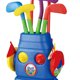 thumbnail image 2 of El juego de juguetes de golf promueve el desarrollo físico Juego de golf mejorado para interiores y exteriores, 2 of 8