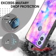 thumbnail image 3 of DALUX MetKase Hybrid Slim Phone Case Cover Compatible with Cricket Magic 5G / AT&T Propel 5G (2023) - Unicorn Universe, 3 of 3