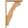 thumbnail image 3 of Ekena Millwork 3 1/2"W x 20"D x 32"H Balboa Block Smooth Bracket w/ Offset Brace, Western Red Cedar, 3 of 25