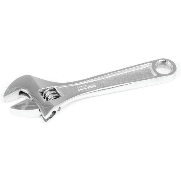 Performance Tool Adjustable Wrench W30704 4 Inch Length; Chrome Alloy Steel; Single