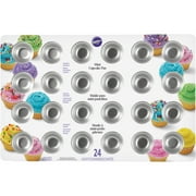 Wilton 24-Cavity Mini Cupcake Pan 2105-5120