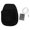 Black, variant on USB Heated Computer Mouse Pad Hand Warmer Roomy Plush Heating Hand Warming Pad Desk Accessories 11.4 inches / 29 cm Black