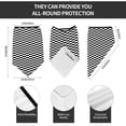 thumbnail image 4 of Chess Checkerboard Neck Gaiter Balaclava Face Scarf Mask Quick-Dry Half Masks For Women Men Sun Protection Breathable Dustproof, 4 of 7