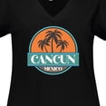 thumbnail image 4 of Inktastic Cancun Mexico Vacation Trip Women's Plus Size V-Neck T-Shirt, 4 of 5