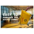 thumbnail image 6 of Mop Bucket 25 Quart | Side Press Wringer | 4 Wheels 2" | Yellow, 6 of 7