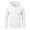 MY23-White, variant on MiYuan Mens Henley Hoodies Textured Knit Pullover Casual Long Sleeve Knit Hooded Sweatshirt with Kangaroo Pocket