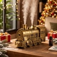 thumbnail image 5 of Vintage Train Essential Oil Diffuser, 0.5L Cool Mist Aromatherapy Diffuser with Timer for Home, Office, Birthday and Holiday Gift, 5 of 9