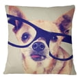 thumbnail image 1 of S4Sassy Decorative Chihuahua Dog Face Digital Print Multicolor Pillow Cushion Cover -12 x 12 Inches, 1 of 4