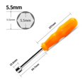 thumbnail image 1 of 1Pc Mini Hex Bit Screwdriver Socket Wrench Nut Shank Drill Adapter Tools 5-10mm 5.5mm, 1 of 6