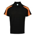 thumbnail image 1 of AWDis Just Cool Mens Short Sleeve Contrast Panel Polo Shirt, 1 of 2