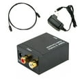 thumbnail image 2 of OPAL- Digital Optical Coaxial To Analog Rca L/R Audio Converter Adapter W/ Fiber Cable, 2 of 2