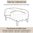 thumbnail image 5 of Fall Tablecloth for Round,Oval,Rectangle Tables,Waterproof Fall Harvest Table Cloths for Dining Room Table Cover - 54x72 Inch, 5 of 5