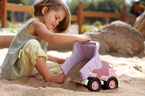 Green Toys Pink Dump Truck, for Toddlers Ages 1+ Made from 100% recycled plastic - image 3 of 10