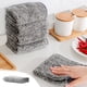 thumbnail image 1 of Paño de Limpieza de Microfibra Ultra Fina con Tejido de Waffle, 25x25cm Gris, Toalla Super Suave de Alta Absorción y Secado Rápido para Cocina/Muebles/Auto, 1 Pieza, 1 of 6