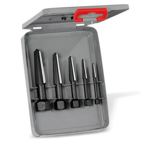 

Rennsteig Double Edged Screw Extractor 5 Piece Set + Metal Case (Size 1-5)