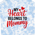 thumbnail image 4 of Inktastic My Heart Belongs to Mommy with Red Hearts Boys or Girls Toddler T-Shirt, 4 of 5