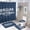 Color, variant on Colorful Subway Map Design Shower Curtain Waterproof Bathroom Curtain Set 4pcs with Hooks Rugs Mat Bathroom Curtains