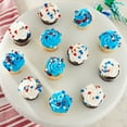 thumbnail image 2 of Freshness Guaranteed Mini Vanilla & Chocolate Cupcakes, White & Blue, 10 oz, 12 Count, 2 of 8