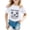 11@White1869, variant on Tiijoy Girls Beach T-Shirt Hawaiian Vacation Short Sleeve T Shirt Summer Tee, Sizes 1-13