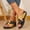 Gold, variant on ATENAR Women Sandals Casual Summer Sandals for Women Beach Womens Shoes Gold 7