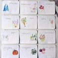 thumbnail image 7 of Eco-Friendly Plantable Love Seed Calendar 2026, Perfect Modern Greening Calendars Planner, Month Biodegradable Seed Paper Planner with Wildflower, Herb & Fruit Seeds for Garden & Decor (2pcs), 7 of 7