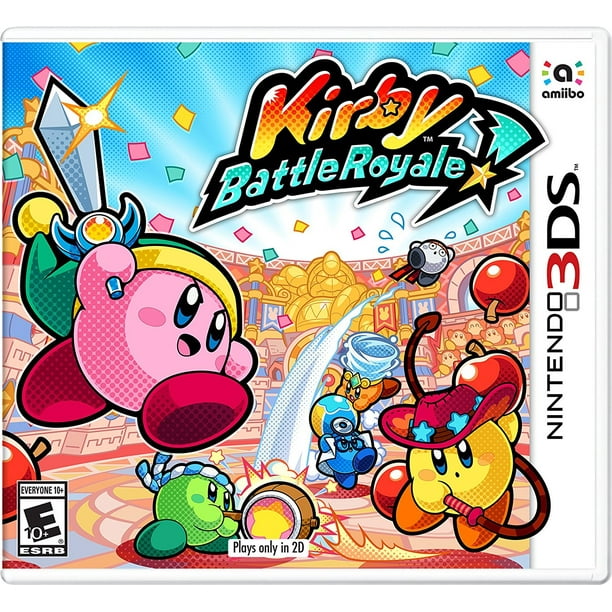 Kirby Battle Royale Nintendo Nintendo 3ds 045496591168 - roblox wallpaper girl parasol royale high