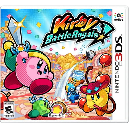 Kirby Battle Royale, Nintendo, Nintendo 3DS, (Best 3ds Fighting Games)