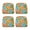 Coral Pink, variant on HONEY HOME 4pcs Outdoor Patio Chair Cushions, Water Repellent Thick Foam Seat Cushions with Ties, 17"x16"x2" All-Weather Cushions for Garden, Patio & Dining Chairs