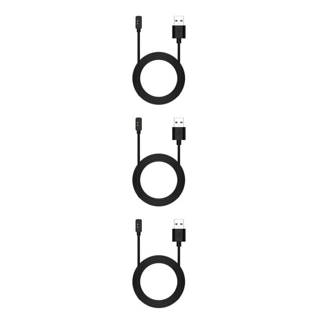 tamizeot Portable Bracelet Charging Cable Wristband Power Cords Replacing Parts 100cm 3Set