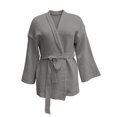 thumbnail image 6 of Gytharion Women's Belted Longline Knit Cardigans Tie Waist Long Sleeve Cardigan Sweaters with Pockets Wrap Cardigans, 6 of 6