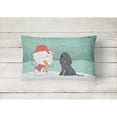 thumbnail image 2 of Black Spaniel Snowman Christmas, 2 of 3