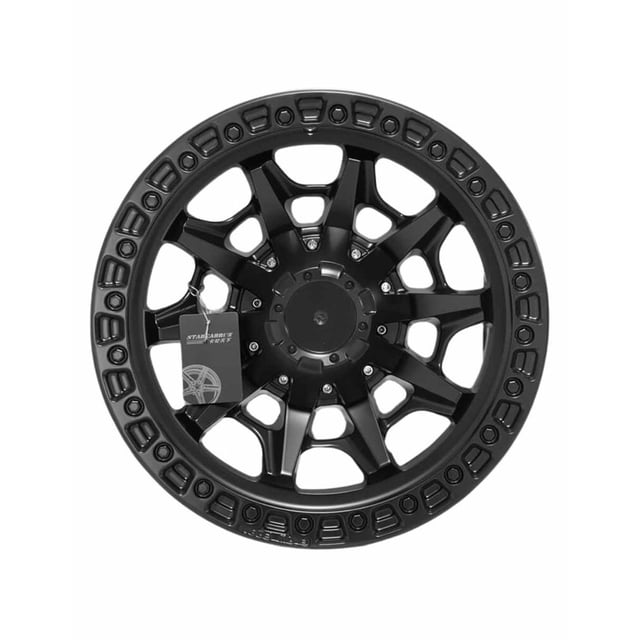 Paquete 4 Rines 16 5X139.7 150 Ram 1500 IMP Wheels TRACKER ECONOLINE 7516602RSMTB8H Negro