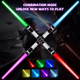 thumbnail image 2 of Sable Par Star Galaxy Wars Espada Luz Sonido Cambia Color 2p Xtellar multicolor, 2 of 3