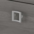 thumbnail image 5 of Echo L Shaped Desk with Mobile File Cabinet in White & Gray - Engineered Wood, 5 of 10