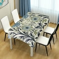thumbnail image 4 of Yayeee Tablecloths 54" x 54" Rectangle Wrinkle Resistant Party Table Cover, Blue Floral Pattern, 4 of 8