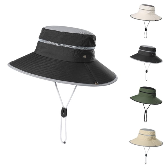 Bucket Hats for Men Women Wide Brim Uv Protection Upf 50 Sun Hats Summer Breathable Boonie Hat Fishing Hiking Hat