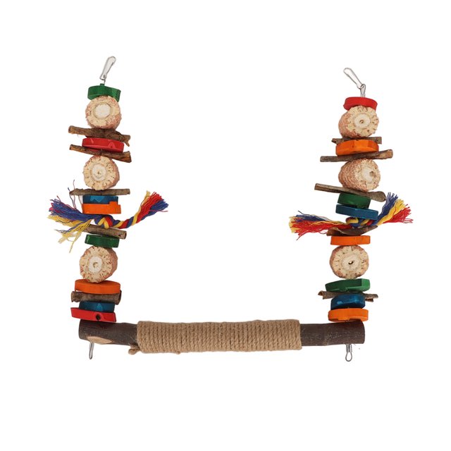 Stand Swing, Nutritious Free Bird Swing Toy Colorful For Cockatiel For Lovebird