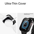 thumbnail image 7 of Njjex Apple Watch Series 7 / 8 Case, Apple Watch 7 / 8 Screen Protector 41mm 45mm Tempered Glass Water-Resistant Hard PC Protective Case for Apple Watch Series 7/8 (41mm, Black), 7 of 7