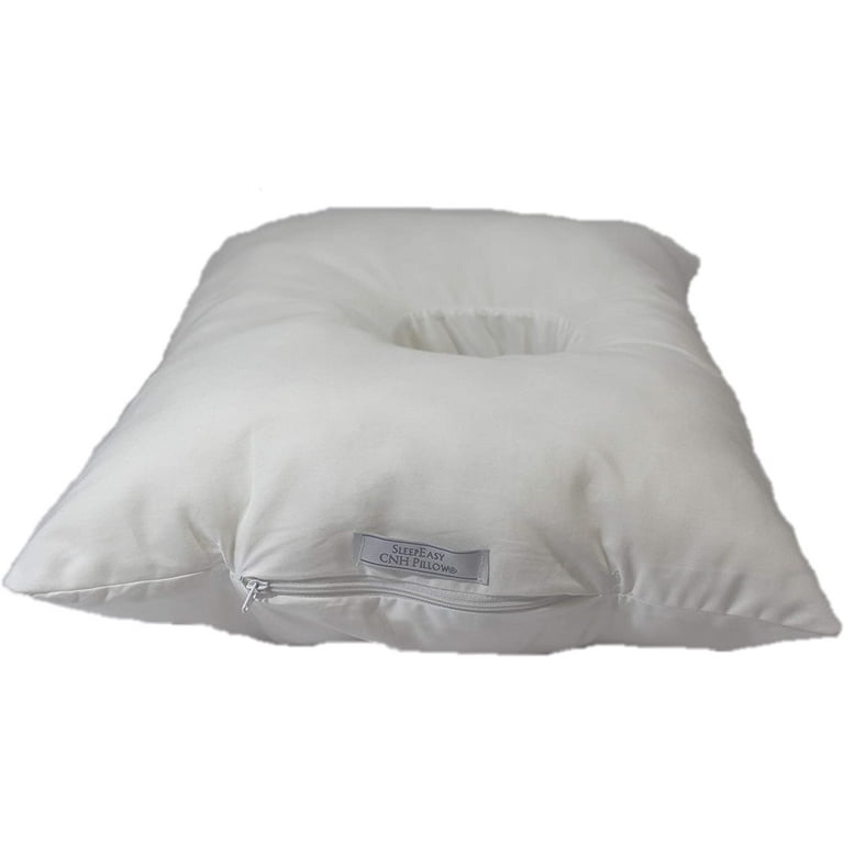 DMI Wrap Around Hypoallergenic Side Sleeper Pillow with Unique Ear