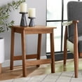 thumbnail image 6 of Mainstays Small Square Wood Side Table, Walnut Finish, 6 of 10