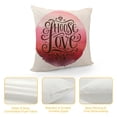 thumbnail image 4 of Orinice Throw Pillow Cover Hand Lettering Choose Love on Watercolor Biblical Modern  Pillowcase Home Decorative Square Pillow Case Cushion Cover White, 4 of 5