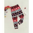 thumbnail image 3 of Bagilaanoe Little Girls Christmas Trousers Casual Print Leggings 4T 5T 6T 7T Kids Fall Long Pants, 3 of 8
