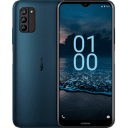 Nokia G100 Unlocked Android Smartphone (TA-1430); works on AT&T, T-Mobile, and Verizon networks; 3GB RAM; 32GB Internal Storage; Single SIM; Nordic Blue